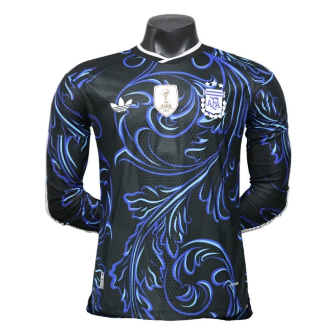 Argentina 2026 World Cup Away Long Sleeve Jersey Player Version