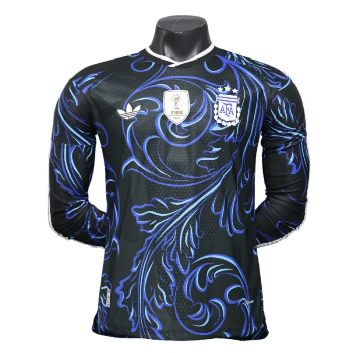 Argentina 2026 World Cup Away Long Sleeve Jersey Player Version