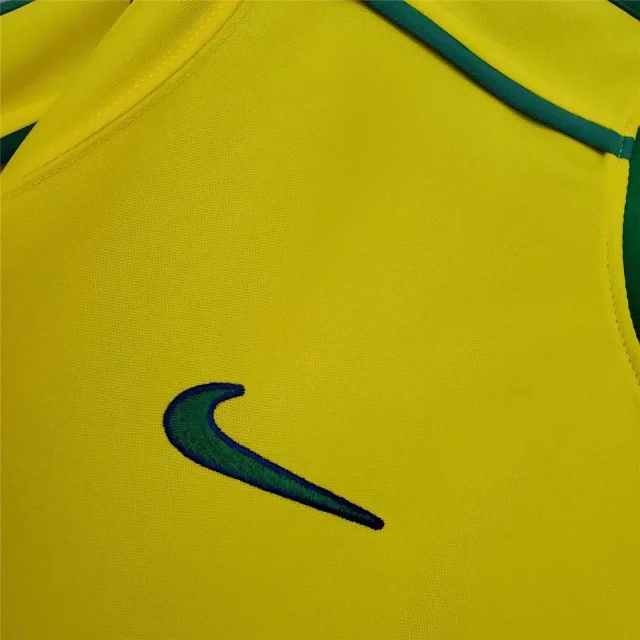 Brazil Retro Jersey Home World Cup 1998