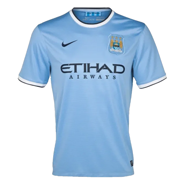 2013/14Manchester City Retro Home Jersey