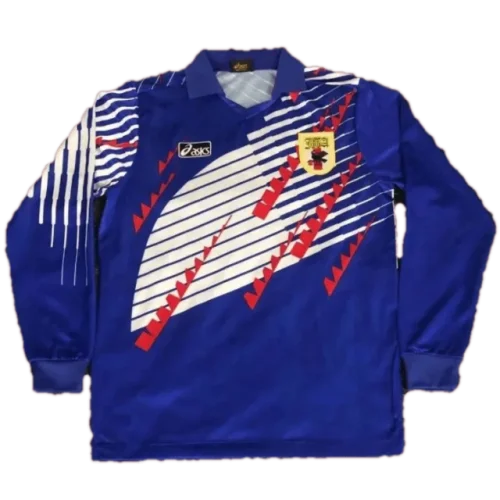 Japan World Cup 1994 Retro Long Sleeve Soccer Jersey Home