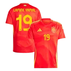 Spain Home Jersey LAMINE YAMAL #19 RODRIGO #16 MORATA #7 Euro 2024