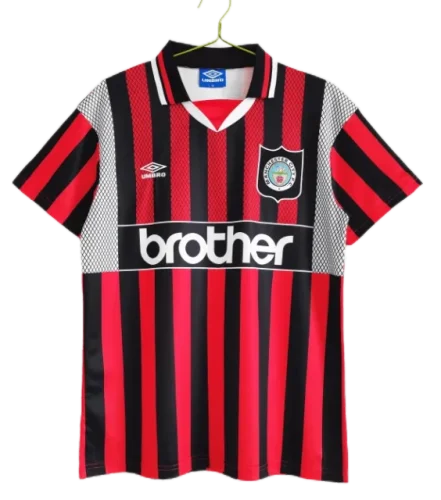 1994/96 Manchester City Retro Jersey Away