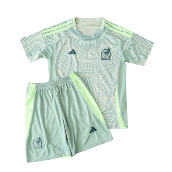 Kids Mexico Copa América Away Soccer Kits 2024