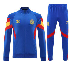 25-26 Spain Blue Training Football Track suit Long