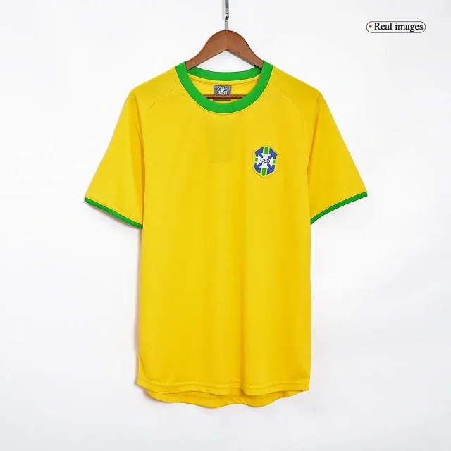 Brazil Retro Jersey Home World Cup 1970