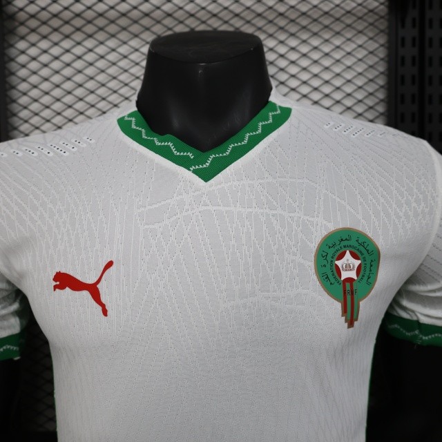 2025 Morocco Away Soccer Shirt Player Version