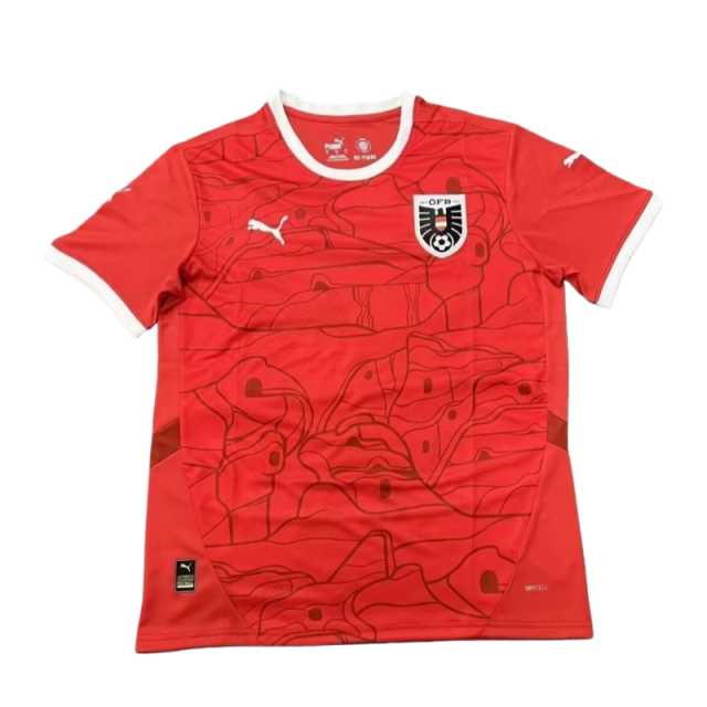 2024 Austria Home Football Jersey Fan edition