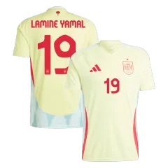 Spain Away Jersey RODRIGO #16 LAMINE YAMAL #19 MORATA #7 Euro 2024