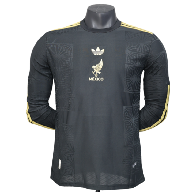 Mexico Shirt Soccer Third Jersey Long Sleeve Player Version 2025