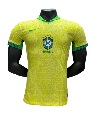 Brazil Home Jersey Player Version Copa America 2024