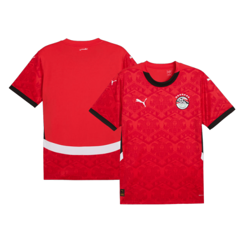 2025-26 Egypt Home Red Football Jersey Fan Edition