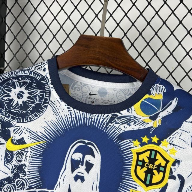 2025 Brazil X Christ Special Edition Football Shirt -Fan edition