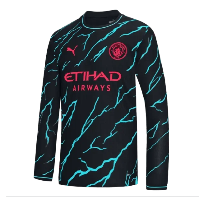 2023/24 Manchester City Third Long Sleeve Jersey