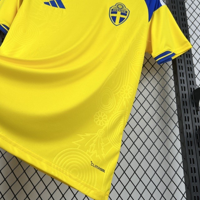 2026 Sweden World Cup Home Football Shirt Fan edition