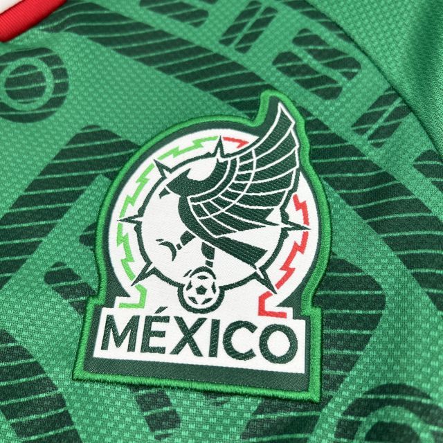 2026 Mexico World Cup Long Sleeve Home football jersey Fan Version