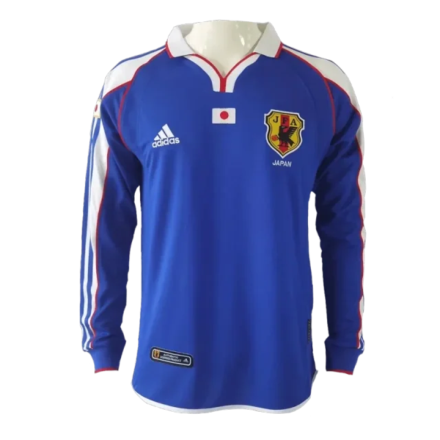 Japan 2000 Retro Home Long Sleeve Jersey