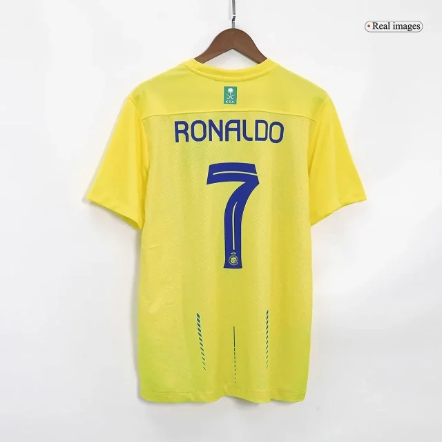 2023/24 RONALDO #7 Al Nassr Home Jersey