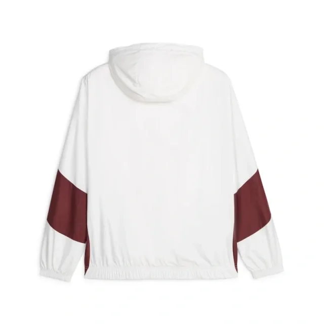 2024/2025 Manchester City Jersey Windbreaker White and Red