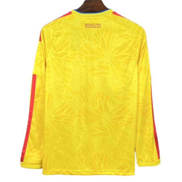 2026 Colombia World Cup Home Long Sleeve Fan edition