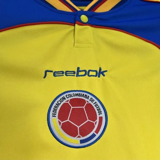 Colombia 2001 Classic Retro Jersey Fan Version