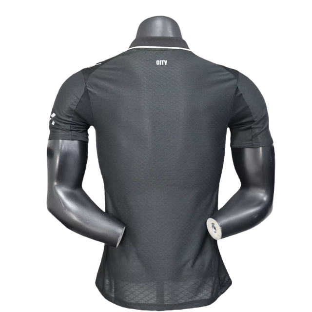 Manchester City Black Away Football Shirt 2025/2026 Player Version