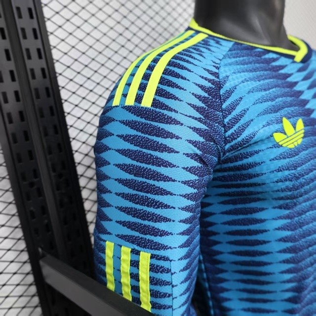 2026 World cup Colombian Away Long Sleeved Football jersey Player edition