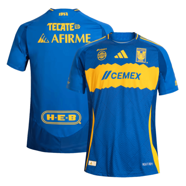 Authentic Soccer Jersey Tigres UANL Away Shirt 2024-25