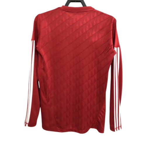 Retro Liverpool FC Home Football Jersey Long Sleeve 2010/2011