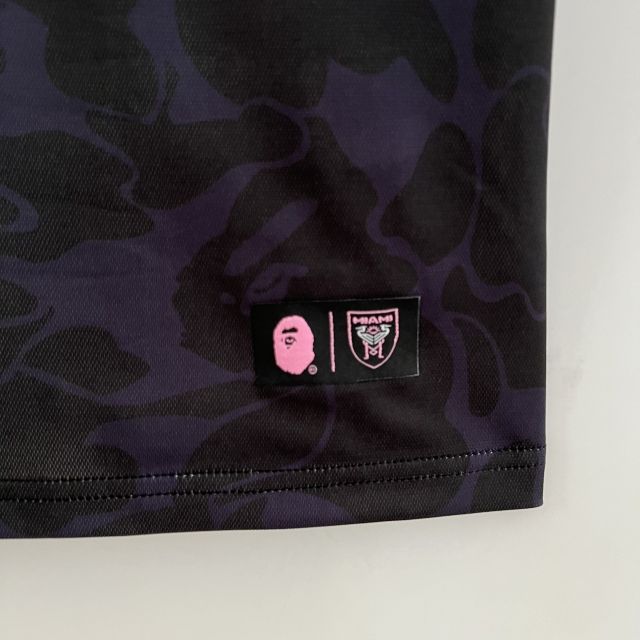 Inter Miami Shirt Joint Edition Black Soccer Jersey 23-24