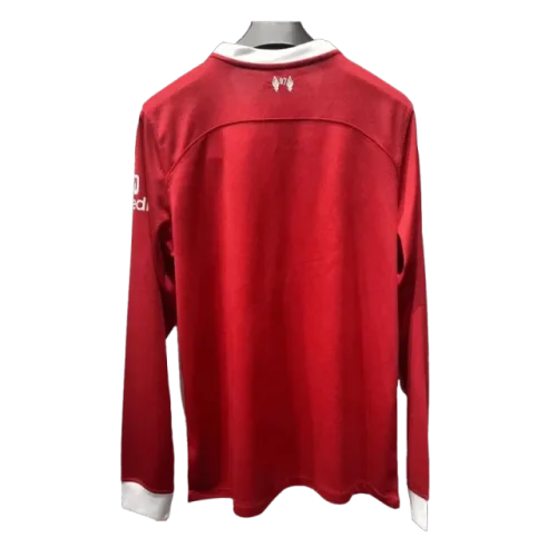 23-24 Liverpool Home Long Sleeve Jersey