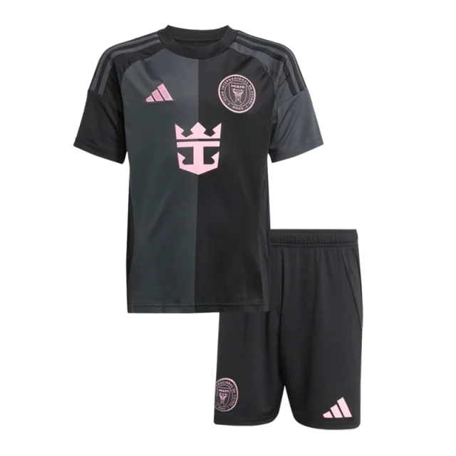 Kids Inter Miami CF Custom Away Soccer Kits 2025