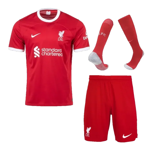 23-24 Liverpool Home Whole Kit(Jersey+Shorts+Socks)