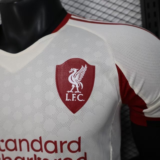 Liverpool away football jersey 25-26 player version