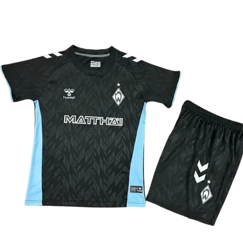 24-25 Werder Bremen Away Kids Kit Soccer Jerseys