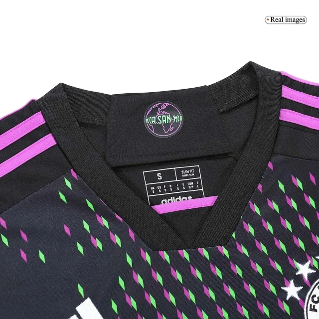 23-24 Bayern Munich Away Whole Kit （Jersey+Shorts+Socks）