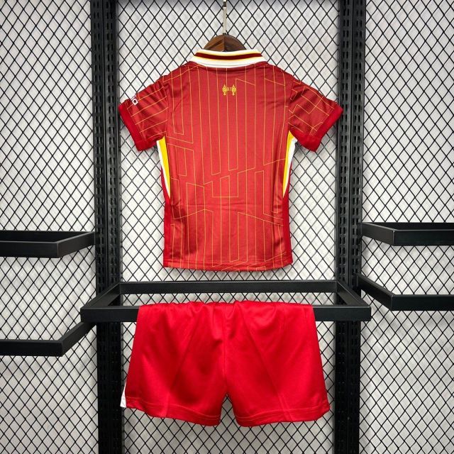 Kids Liverpool Home Jersey Kits(Jersey+Shorts) 2024/25