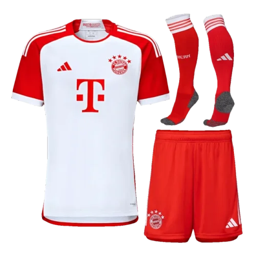 23-24 Bayern Munich Home Whole Kit(Jersey+Shorts+Socks)
