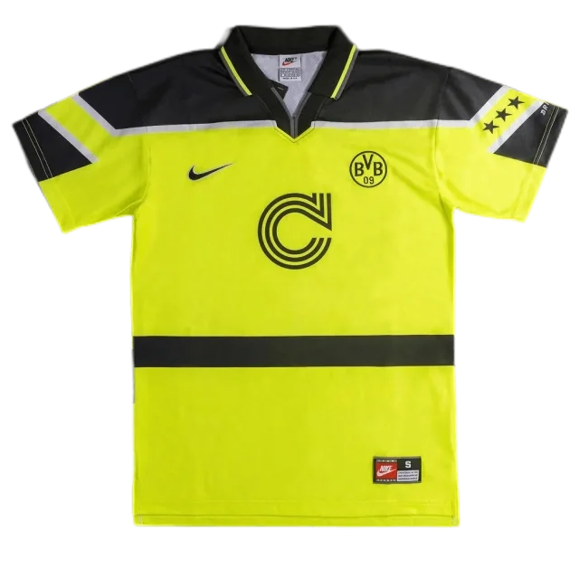 96-97 Borussia Dortmund Retro Jersey UCL Home