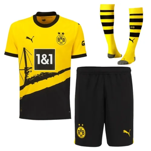 23-24 Borussia Dortmund Home Whole Kit （Jersey+Shorts+Socks