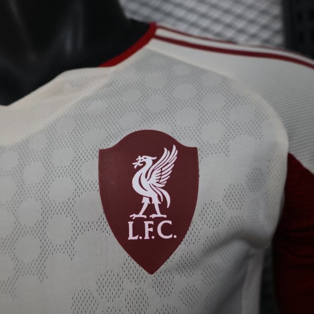 Liverpool away Long Sleeve football jersey 25-26 player version