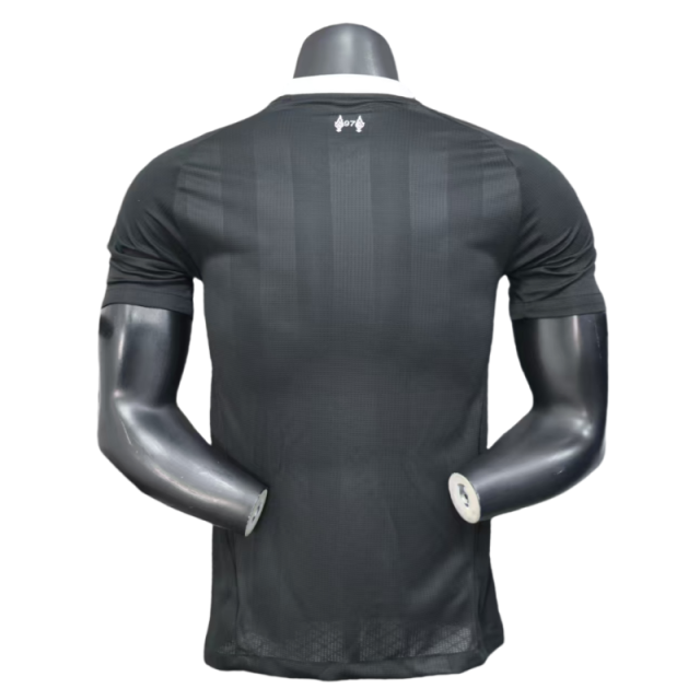 Liverpool Black Goalkeeper Football Shirt 2025-26 Player Edition