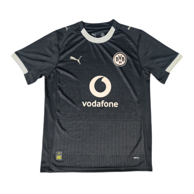 2025-26 Borussia Dortmund 100th Anniversary Rote Erde Special Edition Football jersey Fan Version