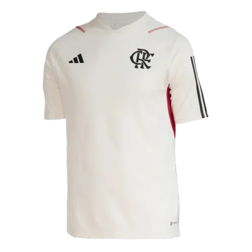 CR Flamengo Pre-Match 2023/24 Jersey White Replica