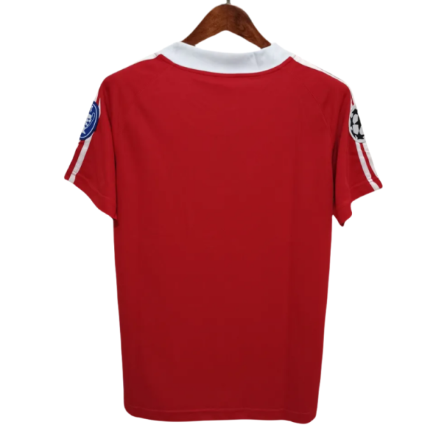 01-02 Bayern Munich Retro Jersey Home UCL