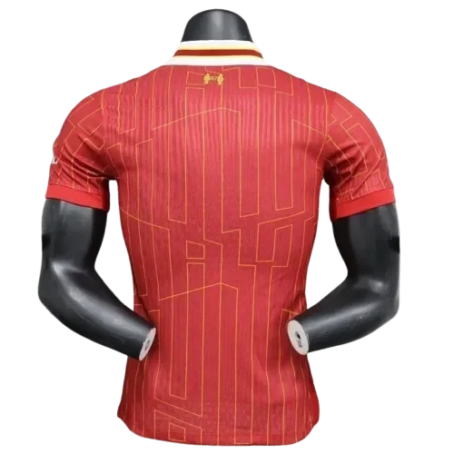 24-25 Liverpool Premier League Champions League Home Player Edition Football Shirt