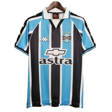 Grêmio FBPA 2000/01 Retro Soccer Jersey Home Replica