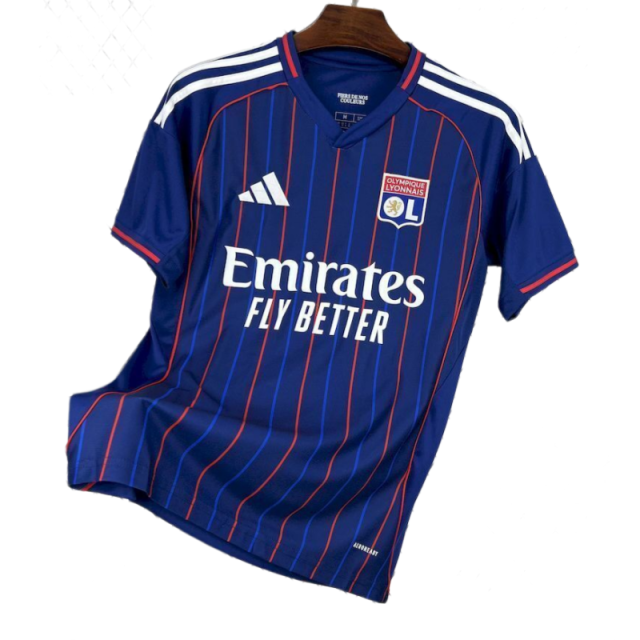 2025-26 olympique Lyonnais Away Football jersey Fan version