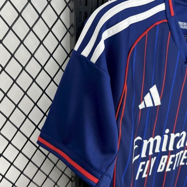 2025-26 olympique Lyonnais Away Football jersey Fan version