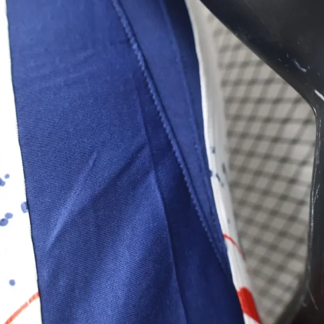 24/225 PSG Away Player version white red yellow blue Soccer Jersey